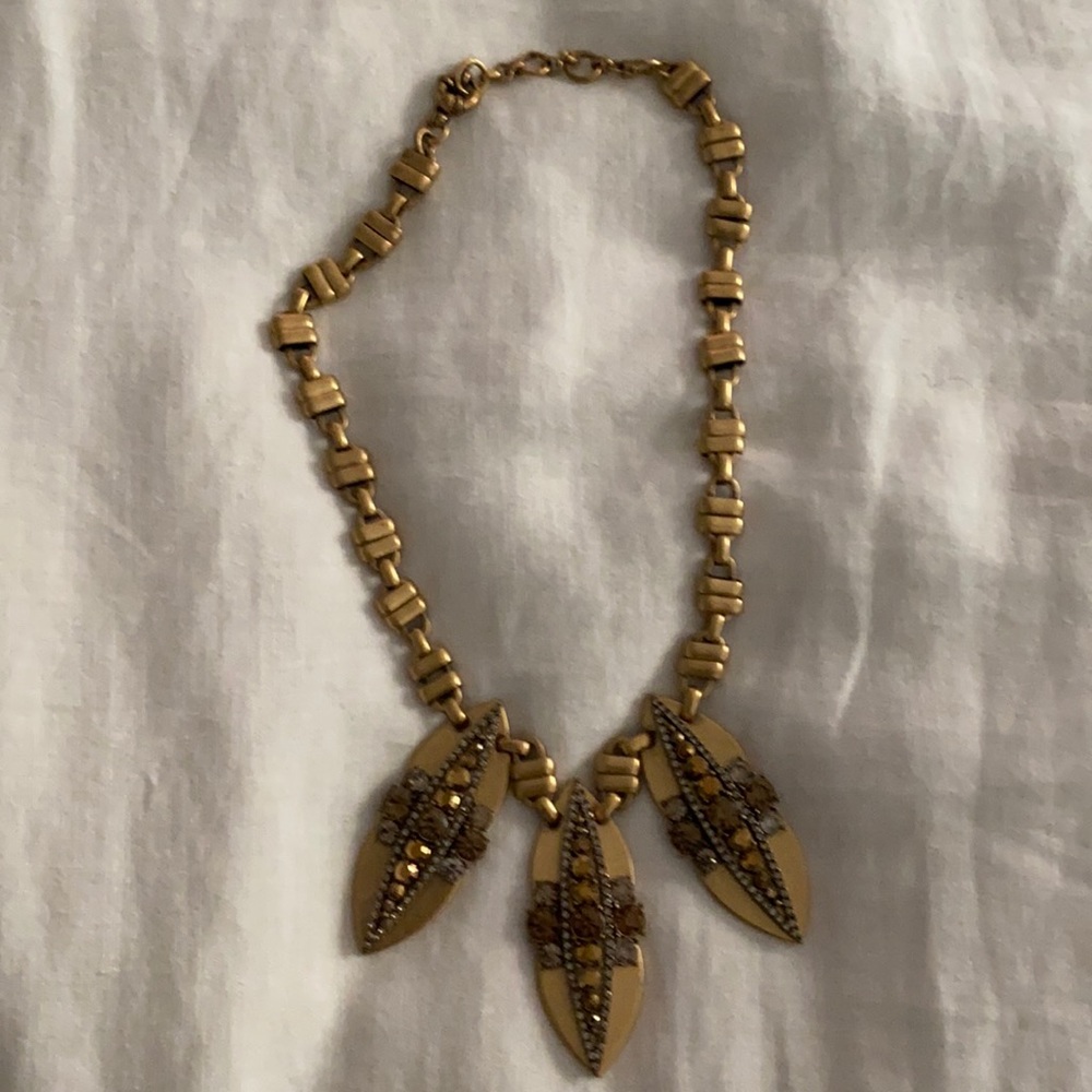 Gold Statement necklace